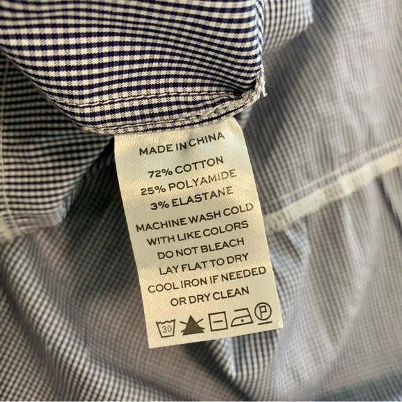 Hill House Home Nesli Nap Dress Navy Gingham Size Small - Picture 4 of 4